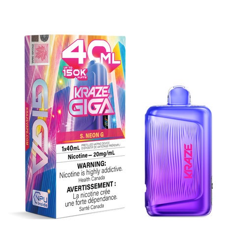 Kraze GIGA 40mL Disposable Vape