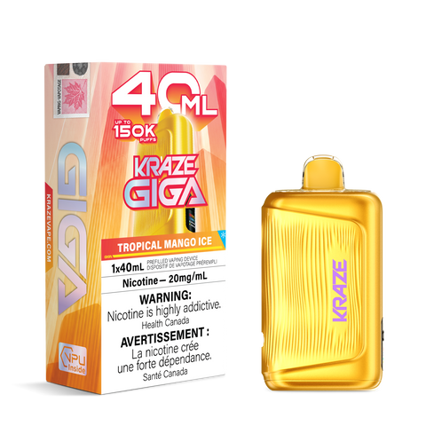 Kraze GIGA 40mL Disposable Vape