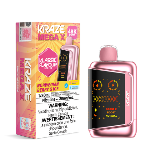 Kraze Mega X Disposable Vape