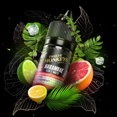 Flavour Beast x Twelve Monkeys E-Liquid Series